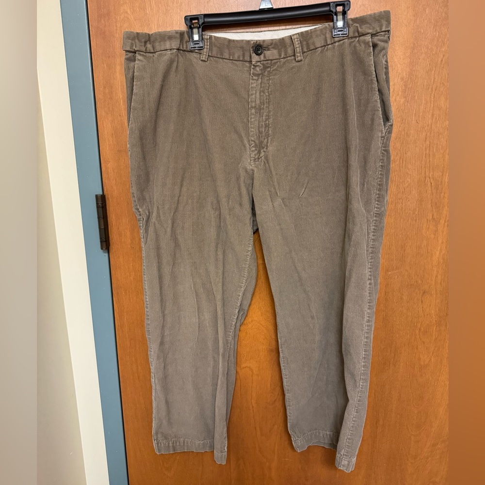 Haggar Tan Corduroy Slacks